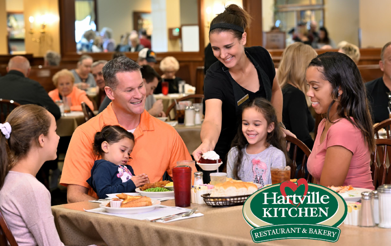 Family Dining at Hartville Kitchen - Hartville, Ohio
